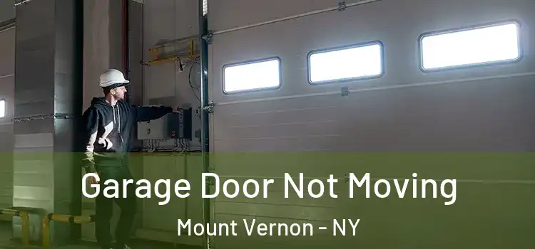  Garage Door Not Moving Mount Vernon - NY