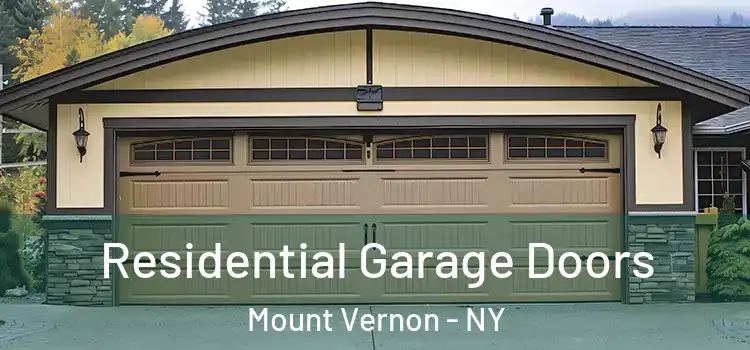  Residential Garage Doors Mount Vernon - NY