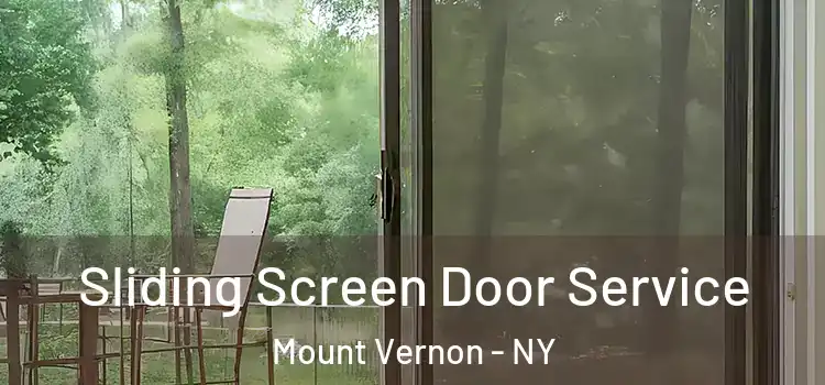 Sliding Screen Door Service Mount Vernon - NY